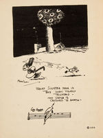 "KRAZY KAT - A JAZZ PANTOMIME" ILLUSTRATED MUSIC BOOK.