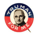 SCARCE "TRUMAN FOR ME" HAKE #27.