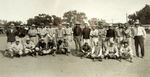 PINERIDGE NATIVE AMERICAN/WHITE TEAM FRAMED PHOTO.