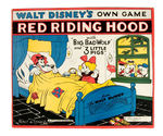"RED RIDING HOOD WITH BIG BAD WOLF AND 3 LITTLE PIGS" GAME.