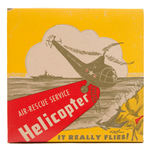 "AIR-RESCUE SERVICE HELICOPTER" BOXED TOY.