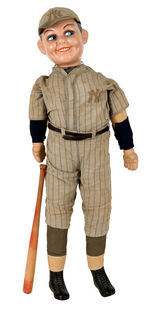 BABE RUTH LARGE DOLL.