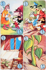 "MICKEY AND THE BEANSTALK CARD GAME."