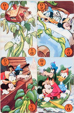 "MICKEY AND THE BEANSTALK CARD GAME."