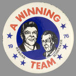 "REAGAN SCHWEIKER A WINNING TEAM" JUGATE.