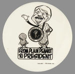 CARTER CARTOON "FROM PLAIN PEANUT TO PRESIDENT."