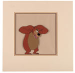 HUMPHREY BEAR & RANGER J. AUDUBON WOODLORE ANIMATION CEL PAIR.