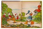 "DONALD DUCK IN BRINGING UP THE BOYS" HARDCOVER & SOFTCOVER BOOK PAIR.