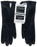 TWO PAIRS OF AVA GARDNER PERSONALLY OWNED GLOVES.