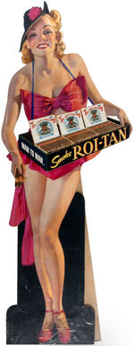 "ROI-TAN" CIGARS ADVERTISING STANDEE.