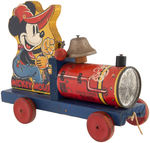 "MICKEY MOUSE CHOO-CHOO" FISHER PRICE TRAIN PULL TOY.