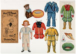 "BUSTER BROWN & TIGE PAPER DOLL" SET & ENVELOPE.