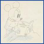 MICKEY PLAYS PAPA PRODUCTION DRAWING FEATURING MICKEY MOUSE.