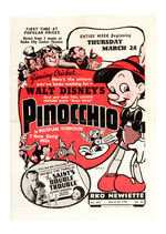 "RKO NEWSETTE" FEATURING PINOCCHIO.