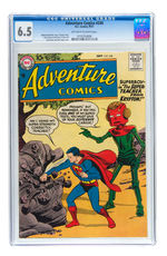 ADVENTURE COMICS CGC LOT OFTWO.