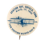 EARLY AVIATION RARE 1910 BUTTON.