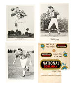 BALTIMORE COLTS/JOHNNY UNITAS PHOTOS, MATCHES, ETC.