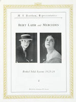 "NATIONAL VAUDEVILLE ARTIST" 1925 BENEFIT EXTENSIVELY ILLUSTRATED BOOK.