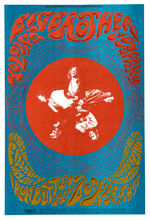 BILL GRAHAM CONCERT POSTER BG-115 WITH BIG BROTHER & THE HOLDING CO.