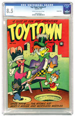 TOYTOWN COMICS #7 MAY 1947 CGC 8.5 CREAM TO OFF-WHITE PAGES CROWLEY COPY.