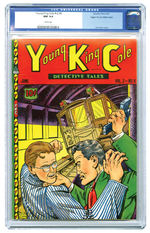 YOUNG KING COLE VOL. 2 #6 JUN. 1947 CGC 9.4 WHITE PAGES EDGAR CHURCH (MILE HIGH) COPY.