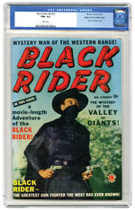 BLACK RIDER #8/#1 MAR. 1950 CGC 6.5 WHITE PAGES EDGAR CHURCH (MILE HIGH) COPY.