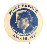 "JANE ADDAMS MEMORIAL" PEACE PARADE FROM HAKE COLLECTION & CPB.