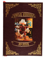 "UNCLE SCROOGE McDUCK HIS LIFE & TIMES" LIMITED EDITION  BOOK W/BARKS SIGNED LITHOGRAPH.