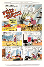 "UNCLE SCROOGE McDUCK HIS LIFE & TIMES" LIMITED EDITION  BOOK W/BARKS SIGNED LITHOGRAPH.