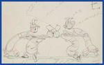 SILLY SYMPHONIES - WOODLAND CAFE PRODUCTION DRAWING.