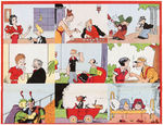 KING FEATURES SYNDICATE PREMIUM FLAG FEATURING POPEYE, FLASH GORDON, KRAZY KAT & OTHERS.