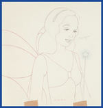 PINOCCHIO BLUE FAIRY PRODUCTION DRAWING.