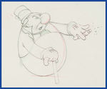 SILLY SYMPHONIES - MOTHER GOOSE GOES HOLLYWOOD PRODUCTION DRAWINGS - CHARLIE McCARTHY & W.C. FIELDS.