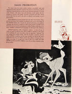 WALT DISNEY PRODUCTIONS ANNUAL REPORT 1947 IN-HOUSE PUBLICATION.