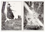 "NEAL ADAMS/BERNI WRIGHTSON" LIMITED EDITION SIGNED PRINTS.