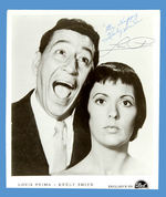 LOUIS PRIMA & KEELY SMITH SIGNED PROMO PHOTO.