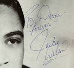 JACKIE WILSON SIGNED 1962 CONCERT PROGRAM.