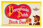 "SMITH-JUNIOR" ROOT BEER/PENNSYLVANIA DUTCH BIRCH BEER ADVERTISING PAIR.