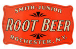 "SMITH-JUNIOR" ROOT BEER/PENNSYLVANIA DUTCH BIRCH BEER ADVERTISING PAIR.