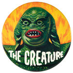 “THE CREATURE” FROM THE BLACK LAGOON RARE BUTTON.