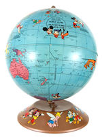 "WALT DISNEY WORLD GLOBE."