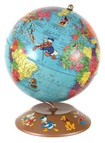 "WALT DISNEY WORLD GLOBE."