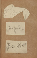 HOLLYWOOD MOVIE STAR AUTOGRAPH ALBUM WITH MANY STAR'S SIGNATURES.