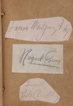 HOLLYWOOD MOVIE STAR AUTOGRAPH ALBUM WITH MANY STAR'S SIGNATURES.