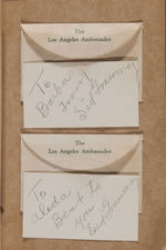 HOLLYWOOD MOVIE STAR AUTOGRAPH ALBUM WITH MANY STAR'S SIGNATURES.