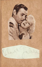 HOLLYWOOD MOVIE STAR AUTOGRAPH ALBUM WITH MANY STAR'S SIGNATURES.