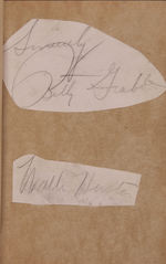 HOLLYWOOD MOVIE STAR AUTOGRAPH ALBUM WITH MANY STAR'S SIGNATURES.