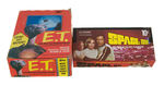 SCI-FI/ADVENTURE FULL GUM CARD DISPLAY BOXES.