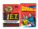 SCI-FI/ADVENTURE FULL GUM CARD DISPLAY BOXES.