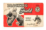 "ANDY ROBUSTELLI N.Y. GIANTS BLOCKING SHIELD" BOXED.